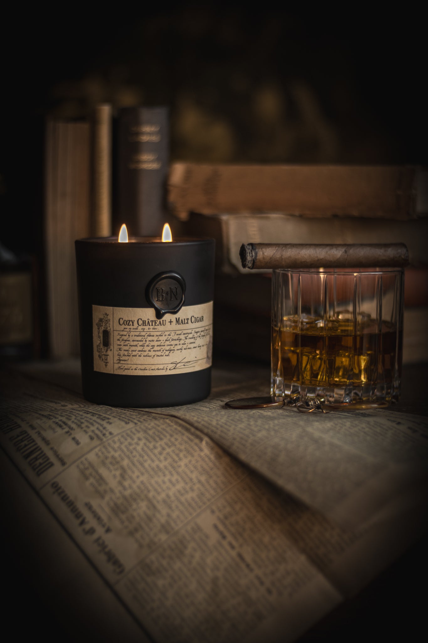 Cozy Château + Malt Cigar