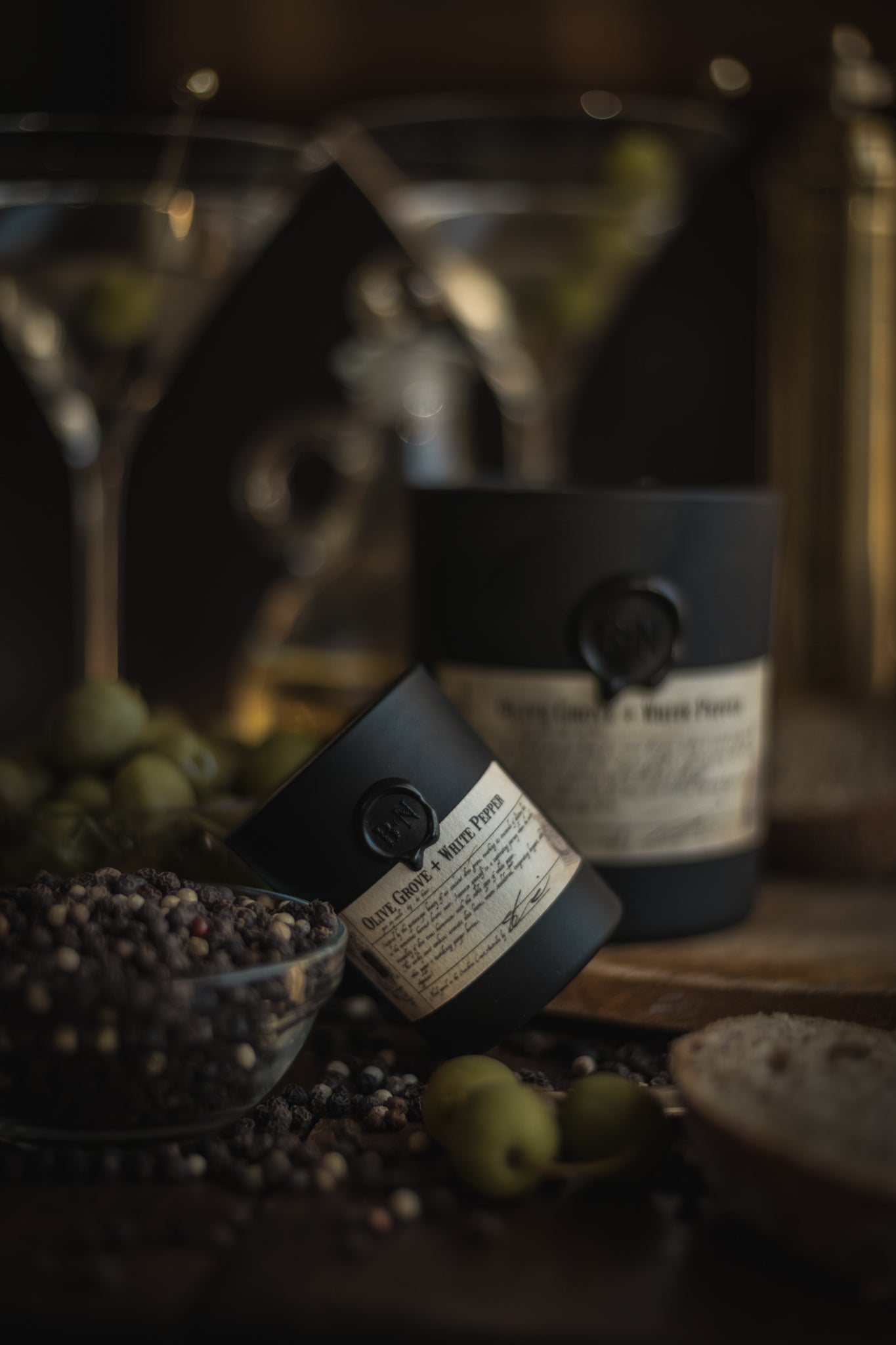 Olive Grove + White Pepper