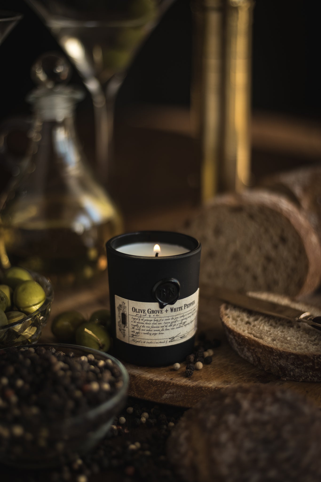 Olive Grove + White Pepper
