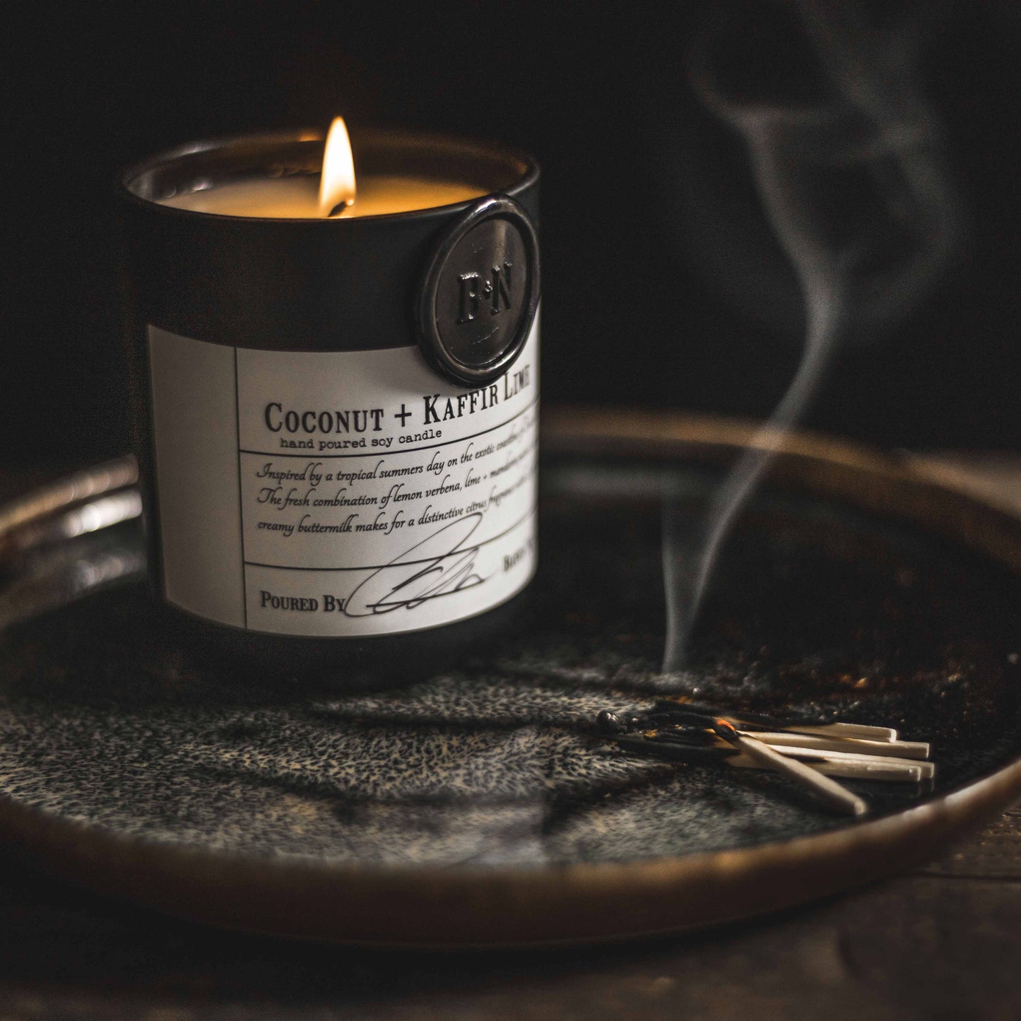 Coconut + Kaffir Lime candle