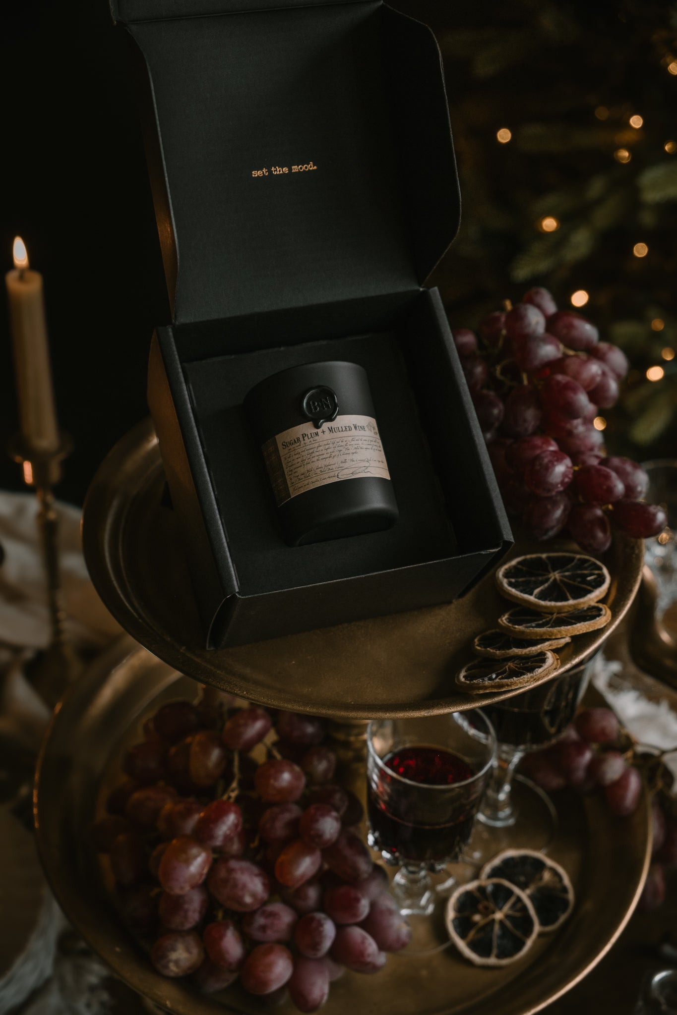 Sugar Plum + Mulled Wine