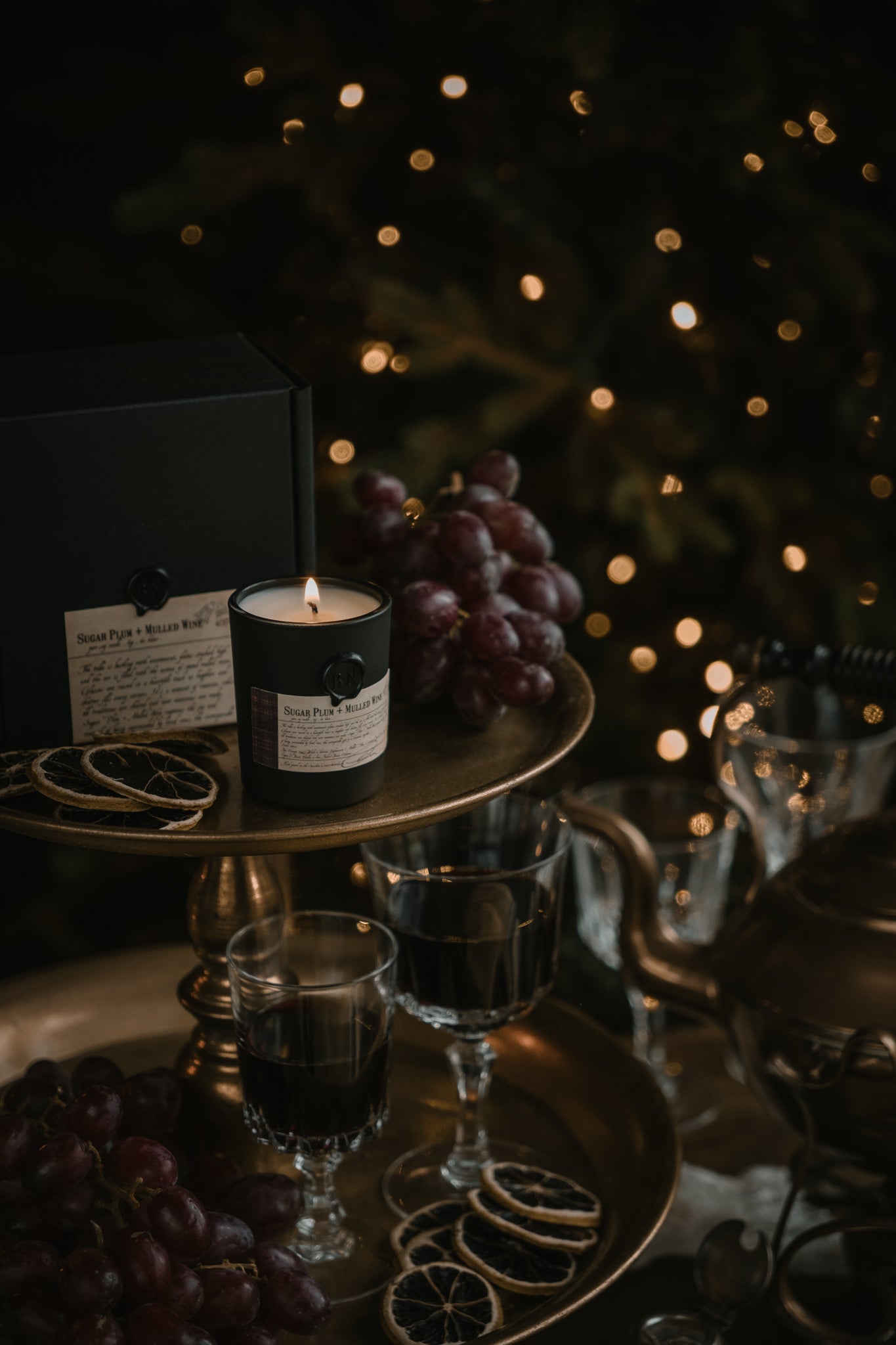 Sugar Plum + Mulled Wine