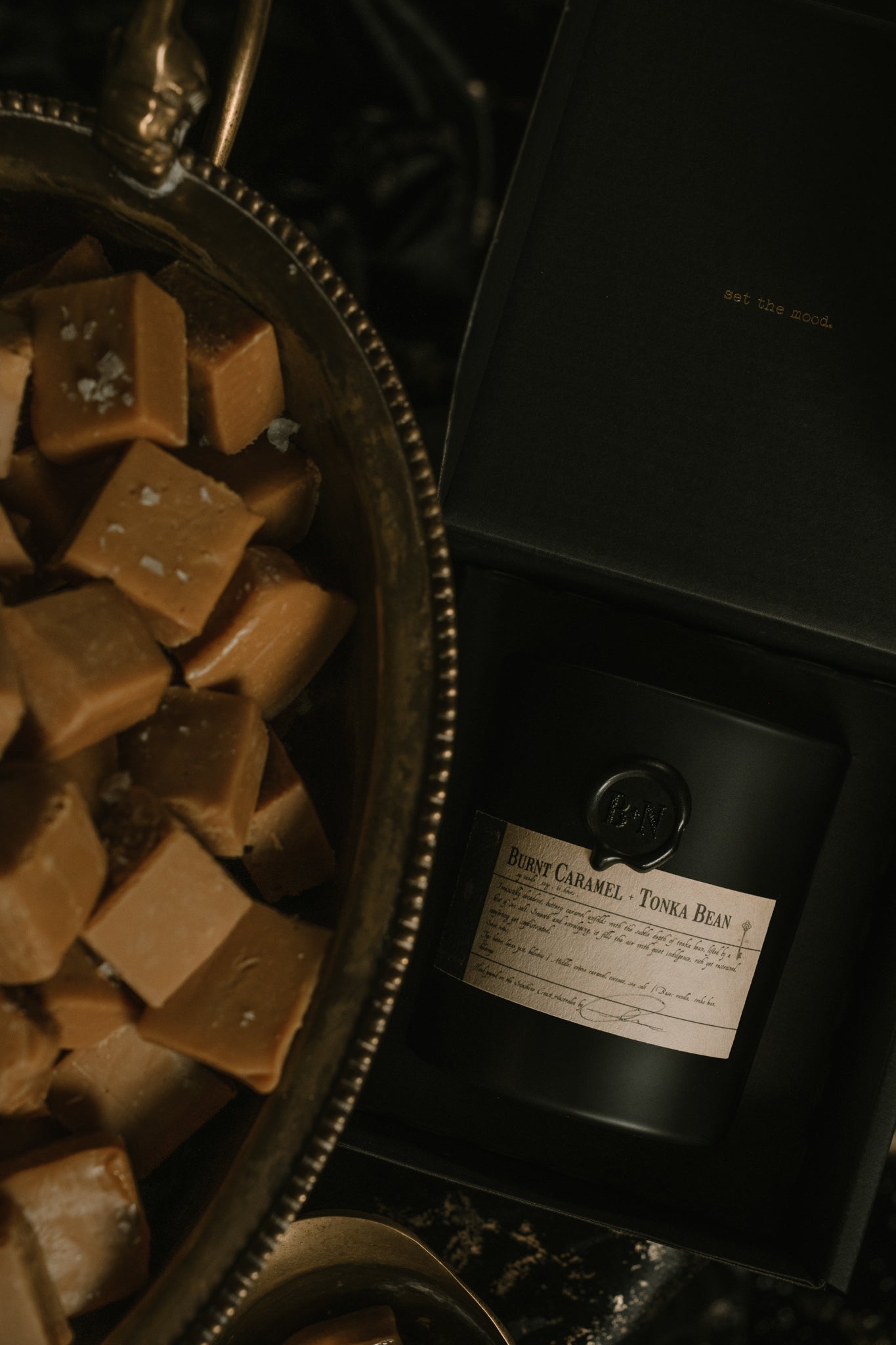 Burnt Caramel + Tonka Bean