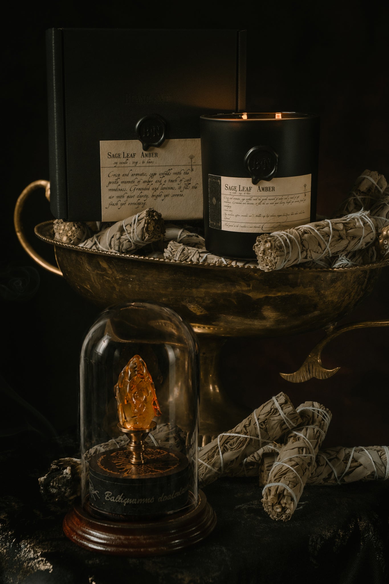 Sage Leaf + Amber