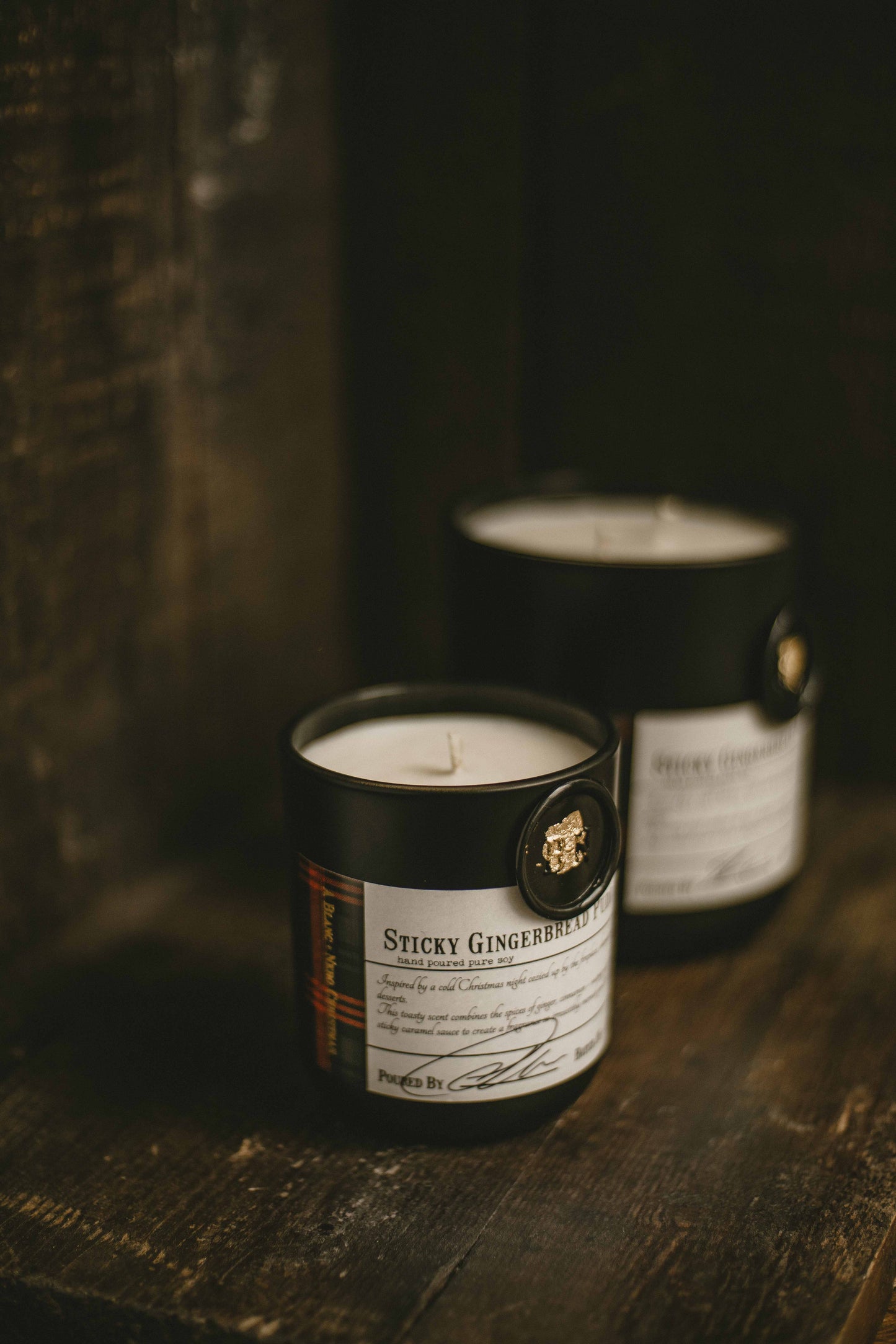 Sticky Gingerbread Pudding candle