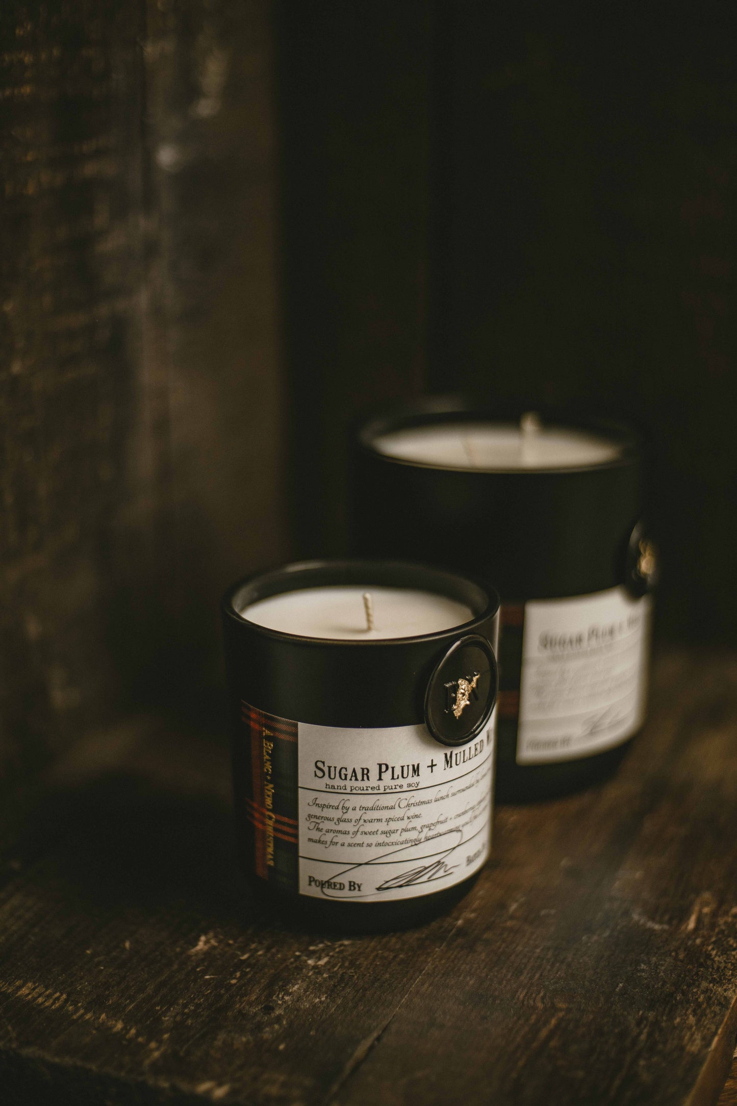 Sugar Plum + Mulled Wine candle