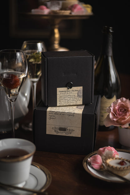 Champagne Doux + Tea Rose
