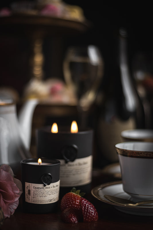 Champagne Doux + Tea Rose