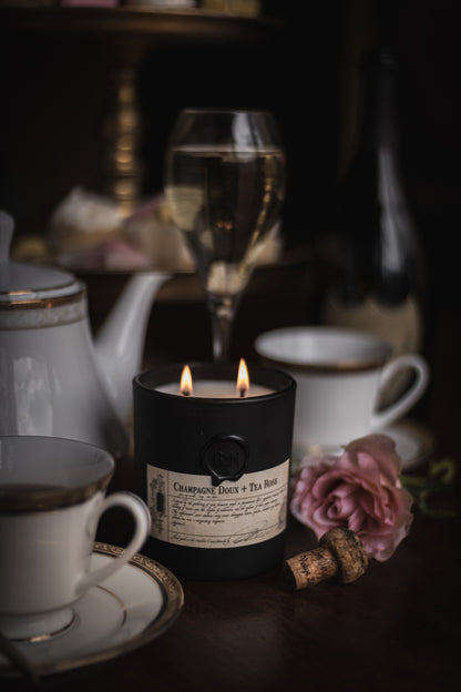 Champagne Doux + Tea Rose