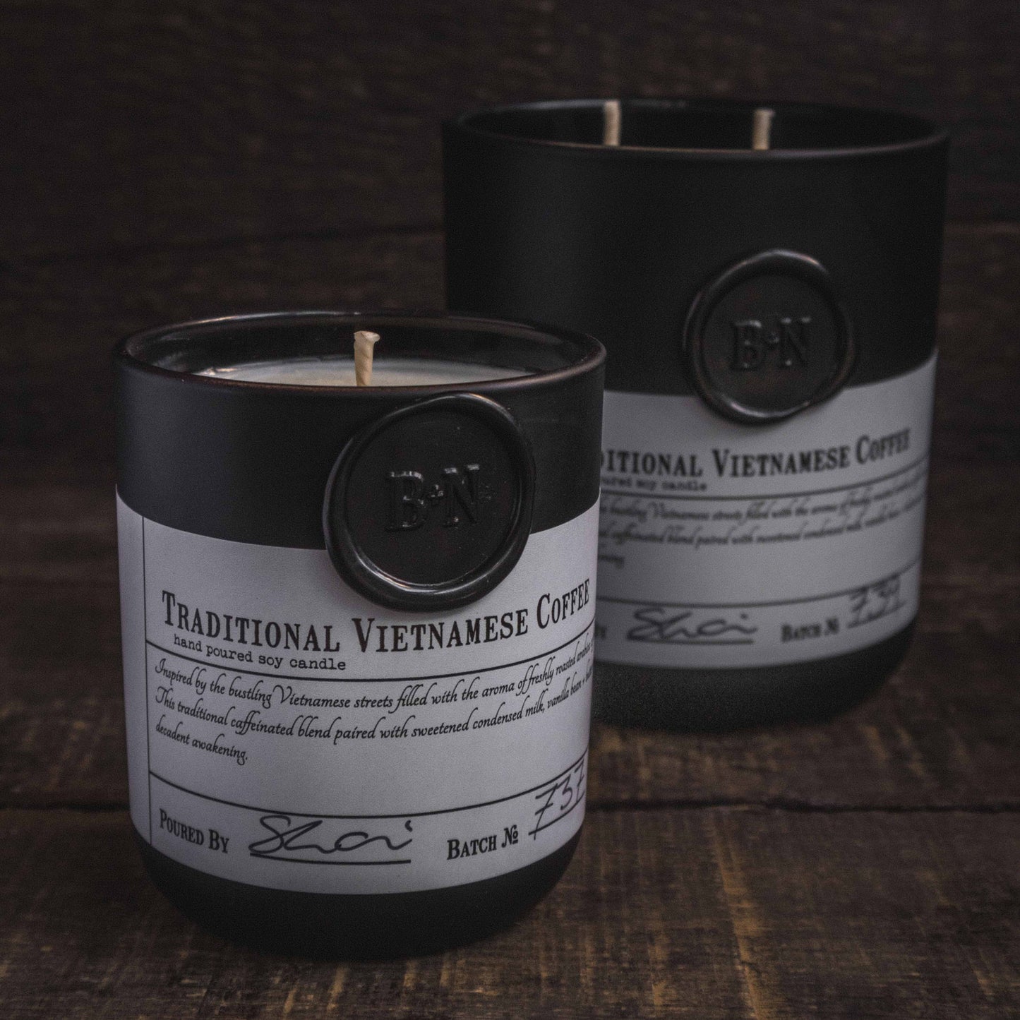 Traditional Vietnamese Coffee candle