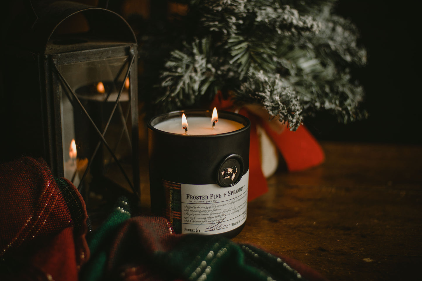 Frosted Pine + Spearmint candle